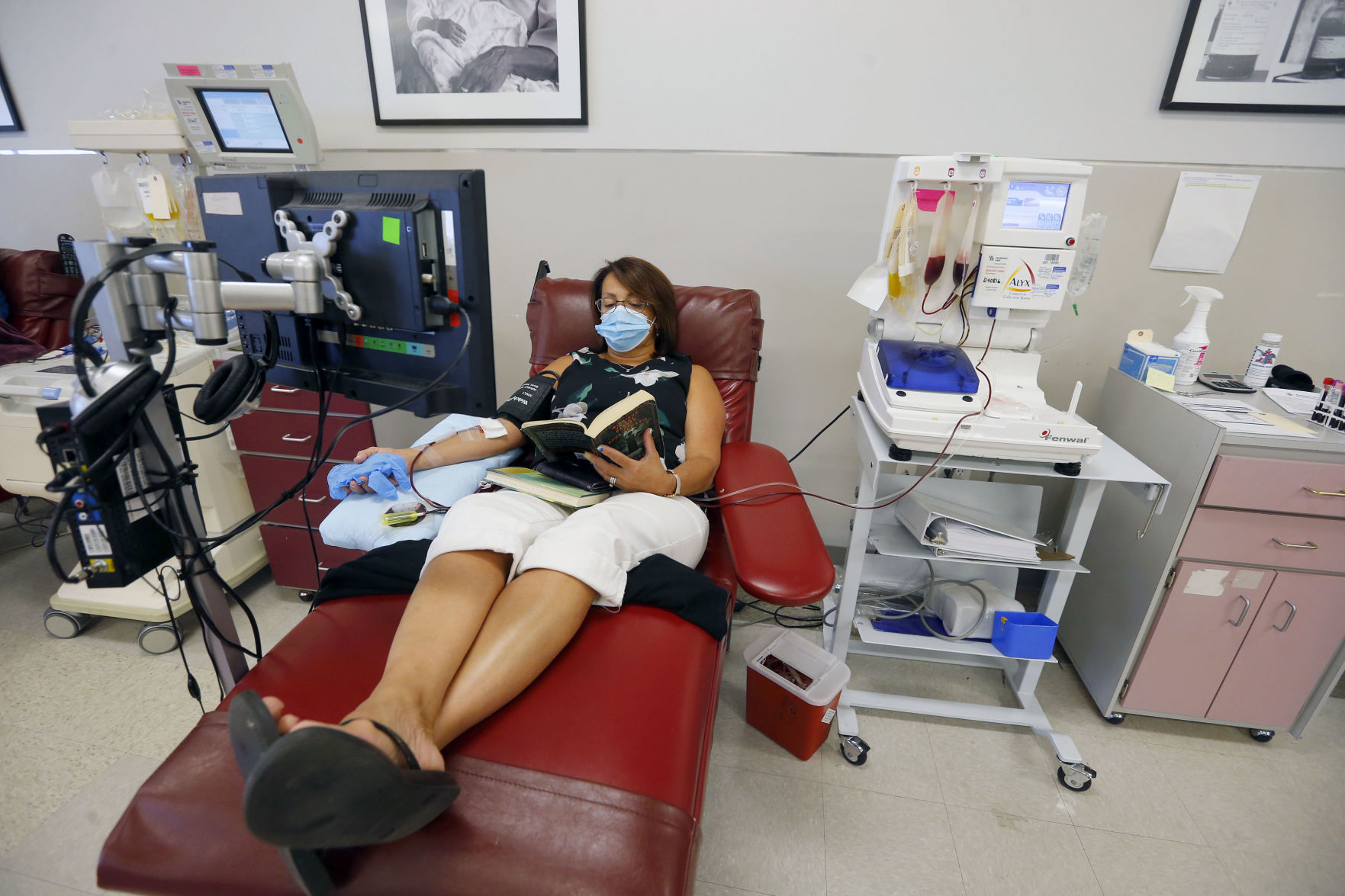 Convalescent plasma donation